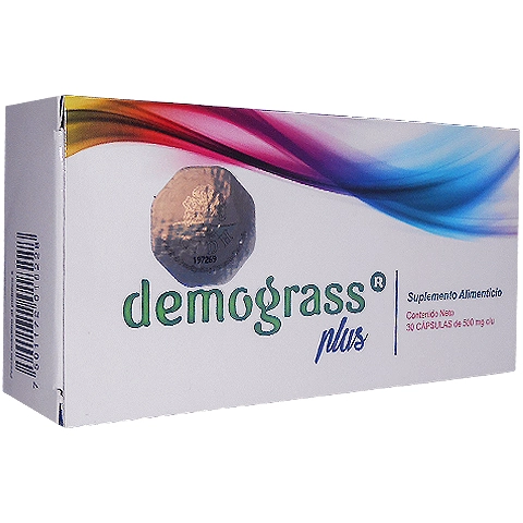 Demograss plus 30 cápsulas de 500mg, Foto 1 Figura Fácil