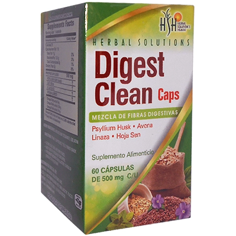 Digest clean 60 cápsulas, Foto 1 Figura Fácil