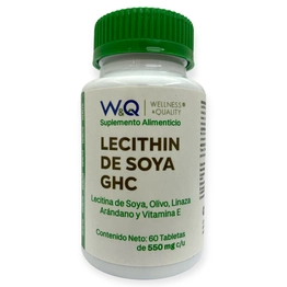 Lecithin de soya - ghc 60 tabletas, Foto 1 Figura Fácil