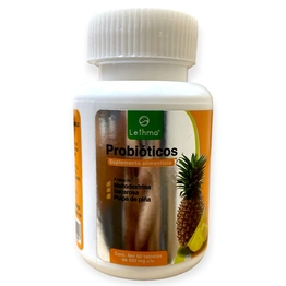 Probioticos sabor piña 60 tabletas, Foto 1 Figura Fácil